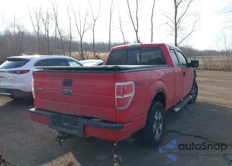 2009 Ford F-150 Stx из США, поврежденный, VIN 1FTRX14859KC90004